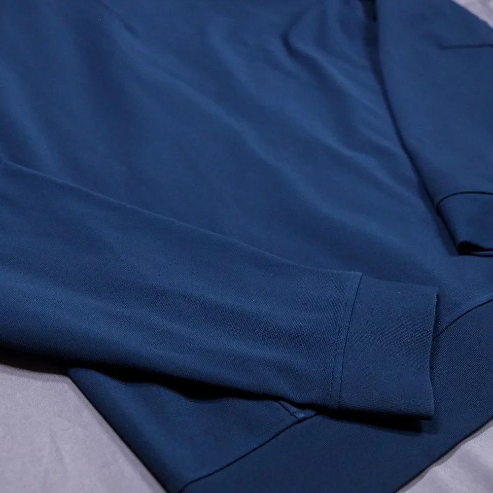 Lululemon Sojourn Jacket Mens XXL Navy Blue Full Zip Warpstreme Athletic Track